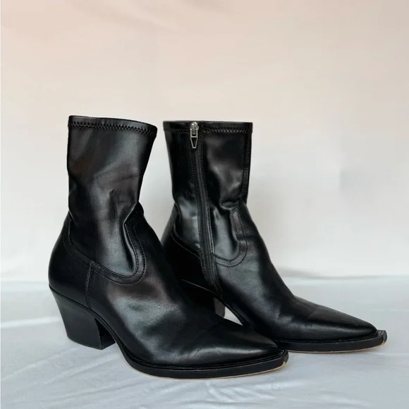 Dolce Vita Shoes Dolce Vita Rutger Boots In Black Leather